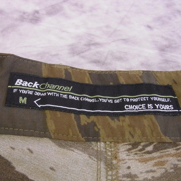 実際に弊社で買取させて頂いたBack Channel/バックチャンネル ゴーストライオンカモボードショーツ/ハーフパンツ/Mの画像 3枚目