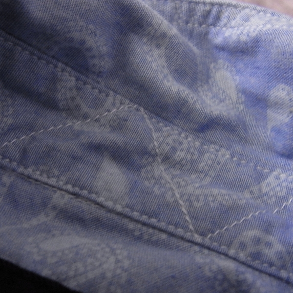 実際に弊社で買取させて頂いた☆Back Channel/バックチャンネル ペイズリー柄シャンブレーシャツ/Sの画像 4枚目