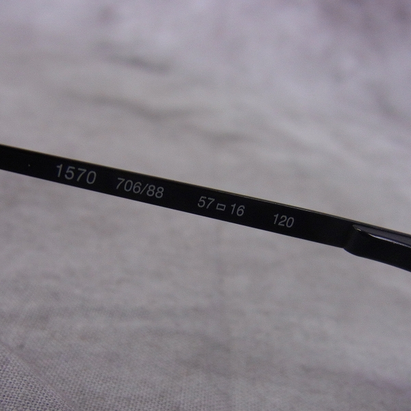 実際に弊社で買取させて頂いたGIORGIO ARMANI/ジョルジオアルマーニ サングラス 1570 706/88の画像 6枚目