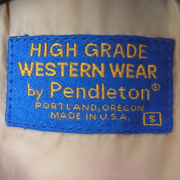 実際に弊社で買取させて頂いた☆PENDLETON/ペンドルトン ネイティブ柄 ウールジャケット/Sの画像 2枚目