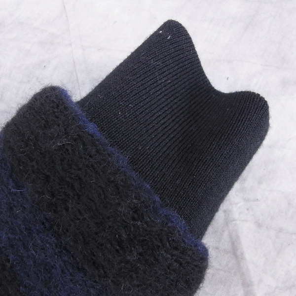 実際に弊社で買取させて頂いた☆Back Channel/バックチャンネル ボーダー ウールセーター/Sの画像 4枚目