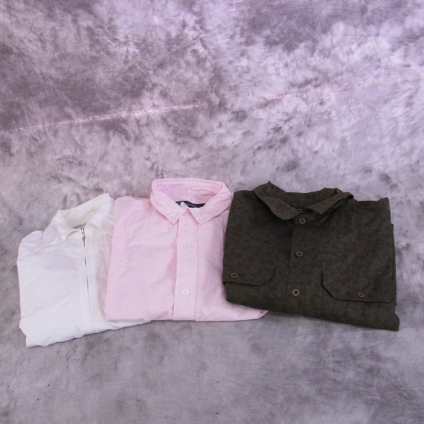 実際に弊社で買取させて頂いたBack Channel/バックチャンネル NITRAID/ナイトレイド デザインシャツ 3点SET