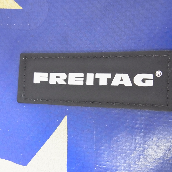 実際に弊社で買取させて頂いたFREITAG/フライターグ F90 スモールトートバッグ/DELGADO/青×灰の画像 3枚目