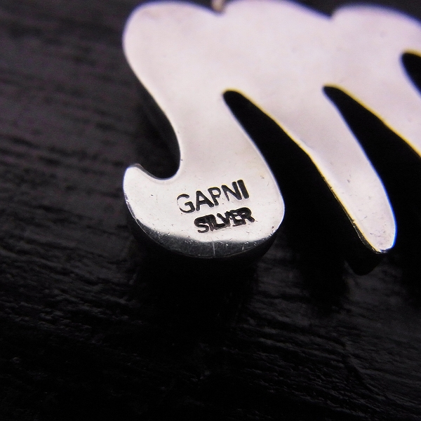 実際に弊社で買取させて頂いたGARNI/ガルニ イニシャル M チャーム ペンダント ネックレスの画像 2枚目