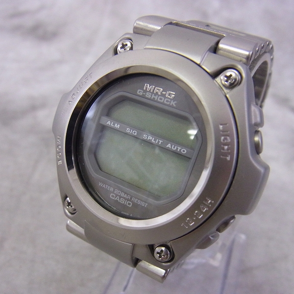 実際に弊社で買取させて頂いたG-SHOCK/Gショック メタルバンド MR-G 腕時計 MRG-100T-8【動作未確認】