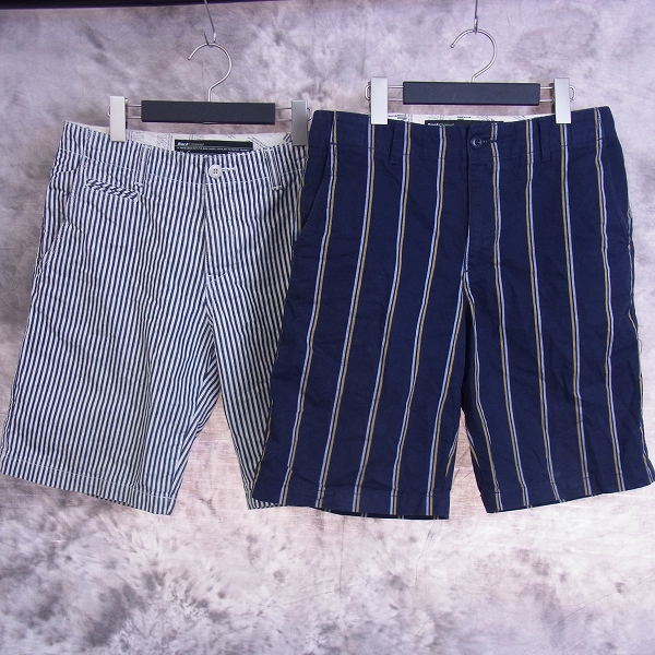 実際に弊社で買取させて頂いたBack Channel/バックチャンネル ストライプショーツ/ハーフパンツ等 2点SET