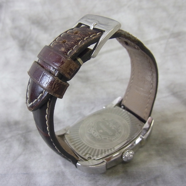 実際に弊社で買取させて頂いたOrobianco/オロビアンコ レッタンゴラ クォーツ腕時計/OR-0012N【動作未確認】の画像 2枚目