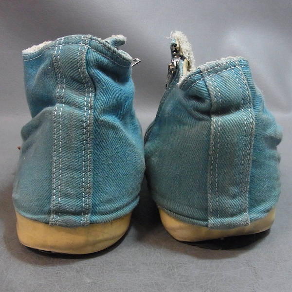実際に弊社で買取させて頂いた★GOLDEN GOOSE/ゴールデングース ハイカット スニーカー/G15U591 A6/42の画像 1枚目