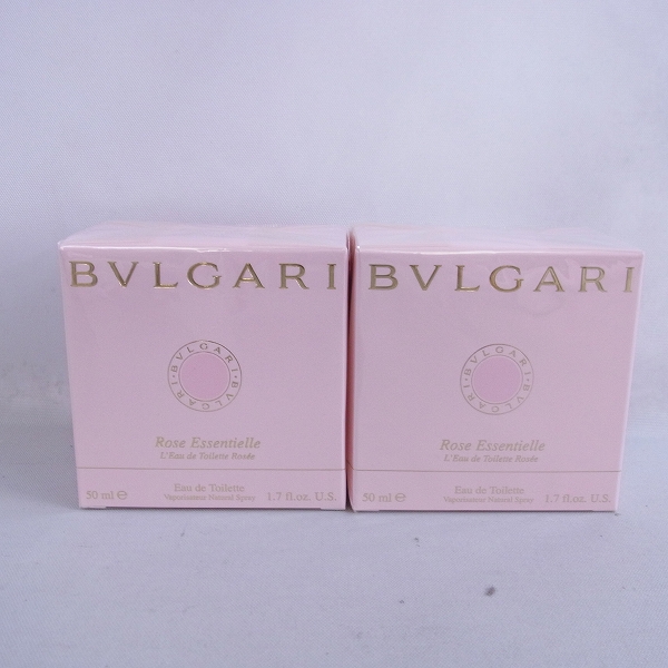 実際に弊社で買取させて頂いた【未開封】BVLGARI/ブルガリ ローズ　エッセンシャル 50ml x 2SET