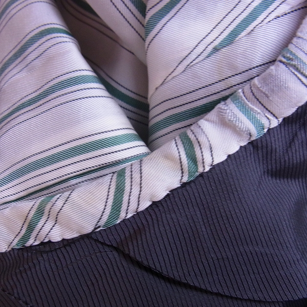 実際に弊社で買取させて頂いた☆EDIFICE/エディフィス ストライプ スーツ セットアップ 44の画像 4枚目