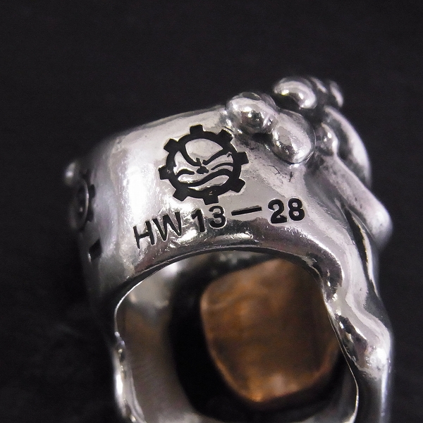 実際に弊社で買取させて頂いた【証明書付】STARLINGEAR/スターリンギア  CREEPY CLOWN RING 2013ハロウィン限定の画像 3枚目