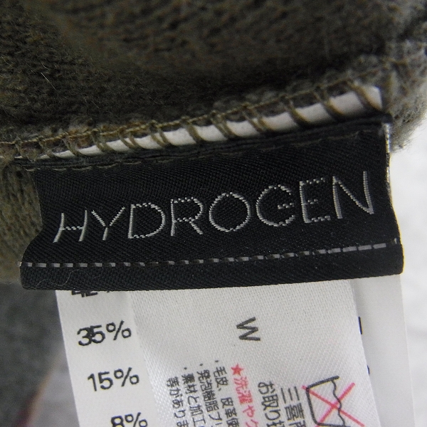 実際に弊社で買取させて頂いた☆HYDROGEN/ハイドロゲン ウール迷彩柄ジャケット/L の画像 4枚目