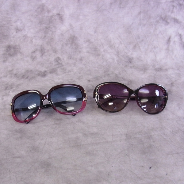 実際に弊社で買取させて頂いたChristian Dior クリスチャンディオール サングラス Dior pondicheryF/Dior graphix3F 2点SET