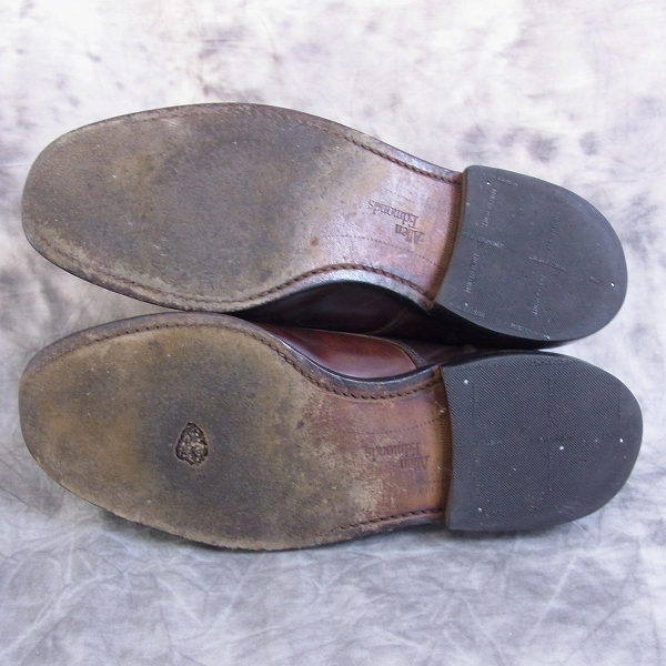 実際に弊社で買取させて頂いた【ジャンク】Allen Edmonds/アレンエドモンズ Uチップシューズ/8の画像 2枚目