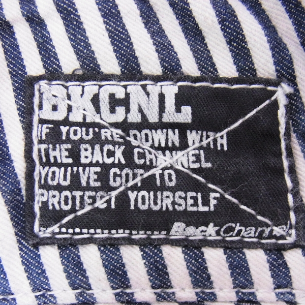 実際に弊社で買取させて頂いたBack Channel/バックチャンネル ストライプショーツ/ハーフパンツ等 2点SETの画像 2枚目