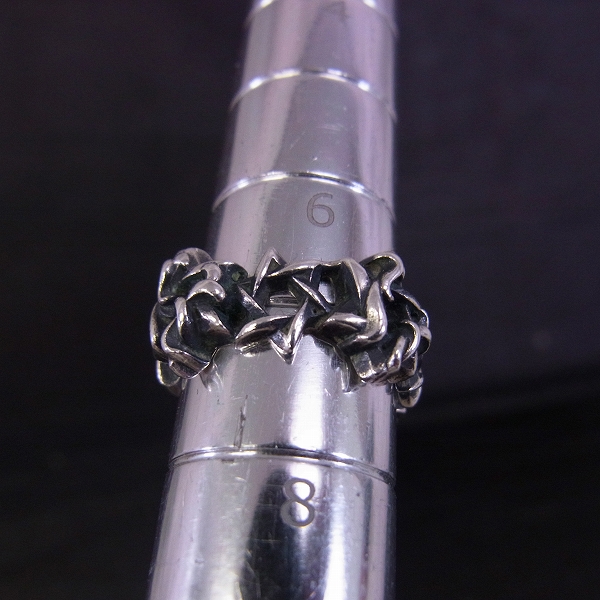 実際に弊社で買取させて頂いたDEAL DESIGN/ディールデザイン ヘックスグリッド リング　7号の画像 5枚目