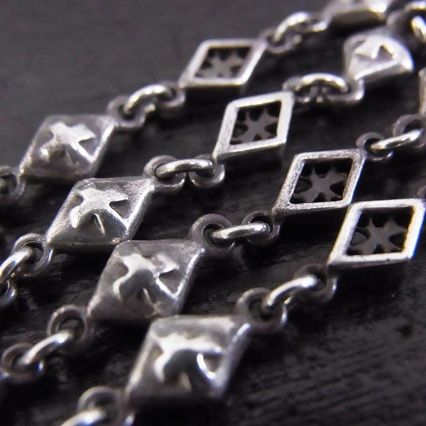 実際に弊社で買取させて頂いたLoree Rodkin/ローリーロドキン mixed diamond shaped cross open solid ネックレス チェーンの画像 2枚目