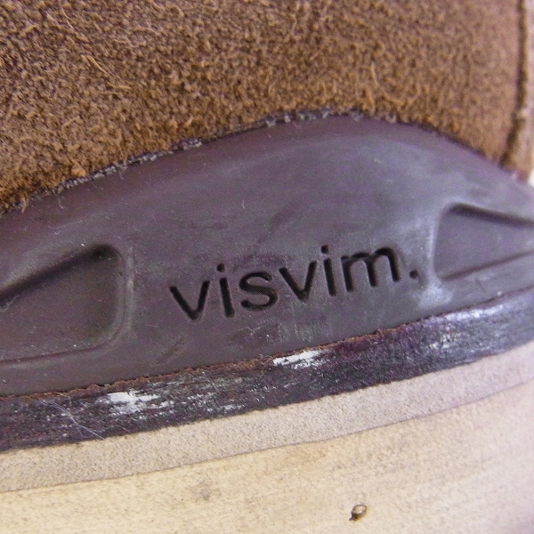 実際に弊社で買取させて頂いたvisvim/ビズビム スエード レースアップブーツ の画像 6枚目