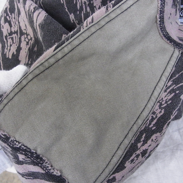 実際に弊社で買取させて頂いた☆Back Channel/バックチャンネル 総柄 切替 ヘンリーネックプルオーバー/Lの画像 5枚目