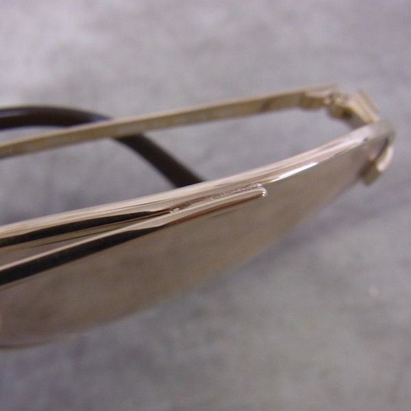 実際に弊社で買取させて頂いたDUNHILL/ダンヒル サングラス/メガネフレーム 日本製 6068の画像 8枚目