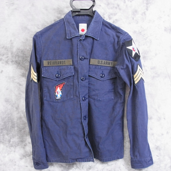 実際に弊社で買取させて頂いた☆marka/マーカ JL UTILITY SHIRTS/ユーティリティ シャツ ミリタリー ミリシャツ/2