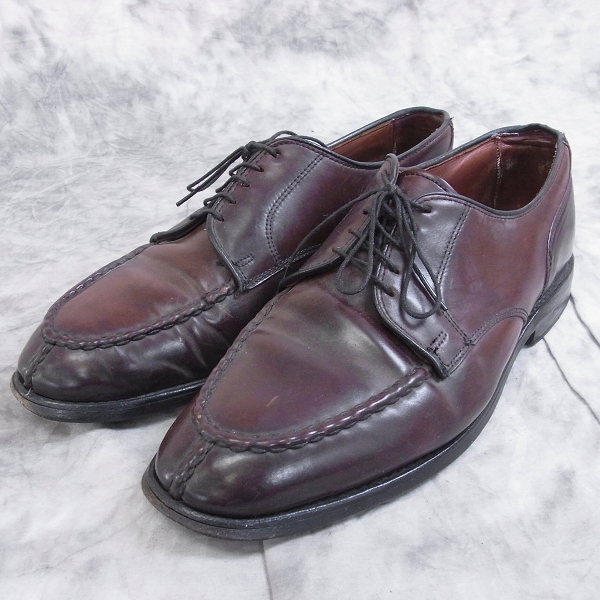 実際に弊社で買取させて頂いた【ジャンク】Allen Edmonds/アレンエドモンズ Uチップシューズ/8