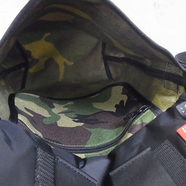 実際に弊社で買取させて頂いたMANHATTAN Portage/マンハッタンポーテージ 迷彩柄/カモ柄 ミニショルダーバッグの画像 5枚目