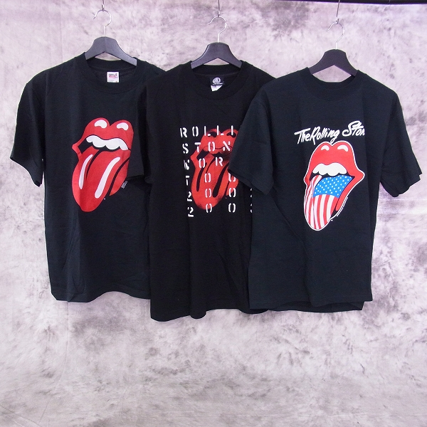 実際に弊社で買取させて頂いたRolling Stones/ローリングストーンズ バンドTシャツ M/L/6点セットの画像 2枚目