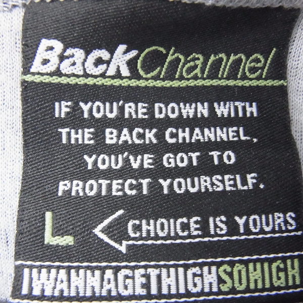 実際に弊社で買取させて頂いた☆Back Channel/バックチャンネル ゴーストライオンカモ ジップアップパーカー/Lの画像 2枚目