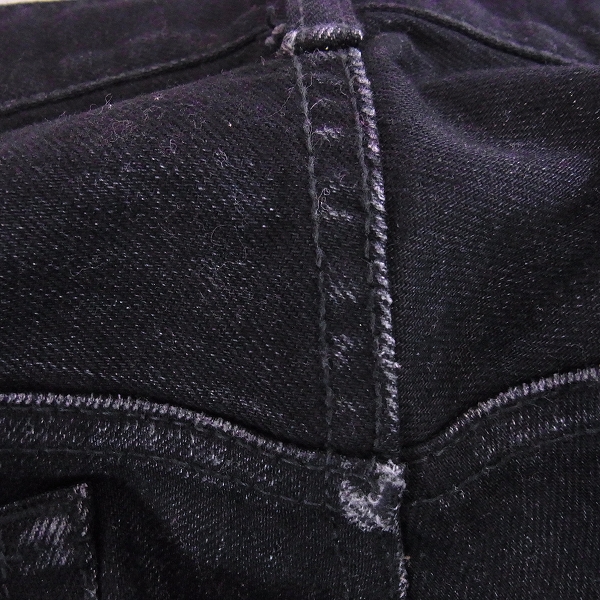 実際に弊社で買取させて頂いたBack Channel/バックチャンネル　ストライプパンツ/ダメージデニム/ウールパンツ等 4点SETの画像 4枚目