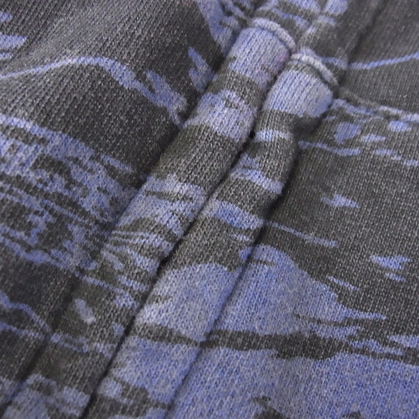 実際に弊社で買取させて頂いた☆Back Channel/バックチャンネル ゴーストライオンカモ ZIPアップパーカー/Lの画像 4枚目