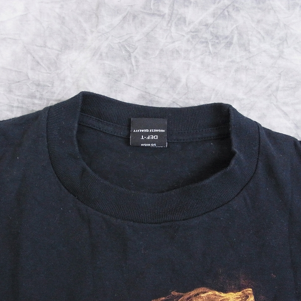 実際に弊社で買取させて頂いたBack Channel/バックチャンネル プリントTシャツ ブラック M/L 3点SETの画像 4枚目