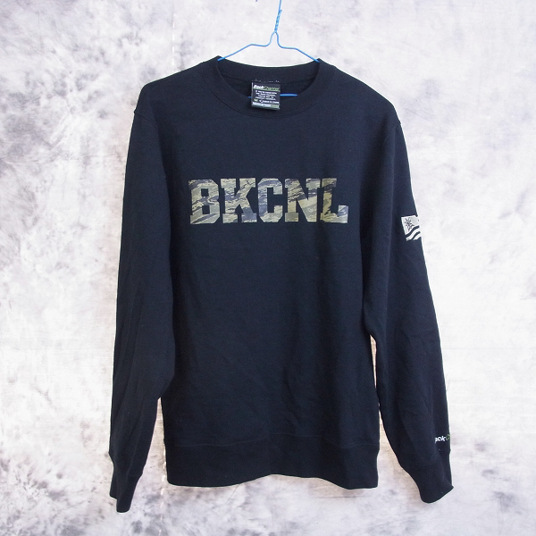 実際に弊社で買取させて頂いた☆Back Channel/バックチャンネル ロゴトレーナー/スウェット/M