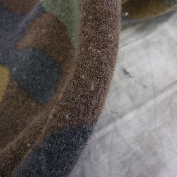 実際に弊社で買取させて頂いた☆HYDROGEN/ハイドロゲン ウール迷彩柄ジャケット/L の画像 6枚目