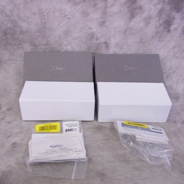 実際に弊社で買取させて頂いたChristian Dior クリスチャンディオール サングラス Dior pondicheryF/Dior graphix3F 2点SETの画像 4枚目