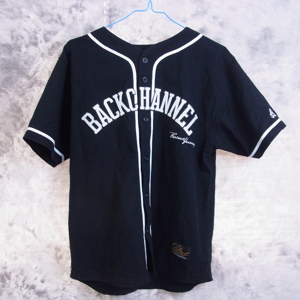 実際に弊社で買取させて頂いた☆Back Channel/バックチャンネル ブランドロゴ ベースボールシャツ/M