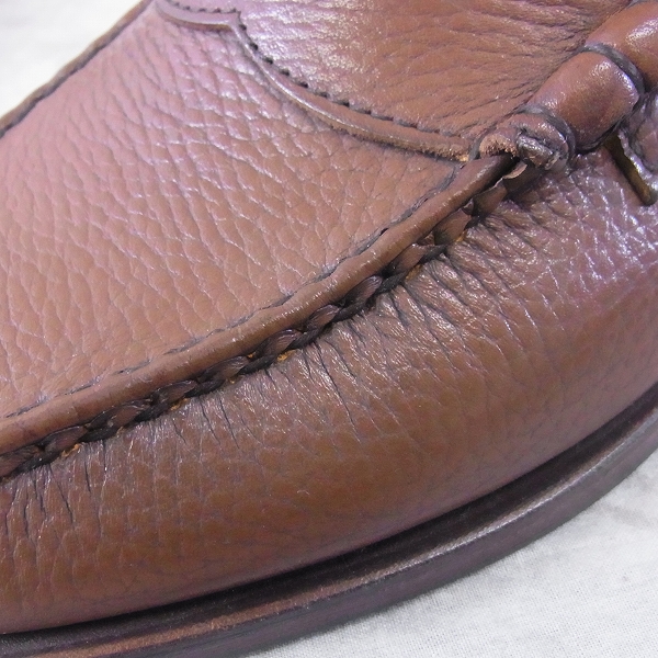 実際に弊社で買取させて頂いたBrooks Brothers/ブルックスブラザーズ コインローファー/24823/9.5の画像 6枚目