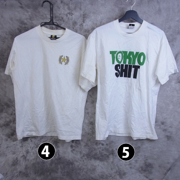 実際に弊社で買取させて頂いた☆Back Channel/NITRAID プリントTシャツ/タンクトップ L 5点SETの画像 2枚目