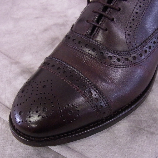 実際に弊社で買取させて頂いたAllen Edmonds/アレンエドモンズ STRAND/ストランド メダリオン/8/16566の画像 6枚目