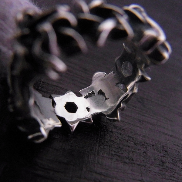 実際に弊社で買取させて頂いたDEAL DESIGN/ディールデザイン ヘックスグリッド リング　7号の画像 4枚目