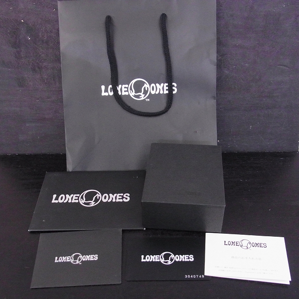 実際に弊社で買取させて頂いた【ギャラ付き】LONE ONES/ロンワンズ ホークビーズブルータイガーアイ ストーンブレスレットの画像 5枚目