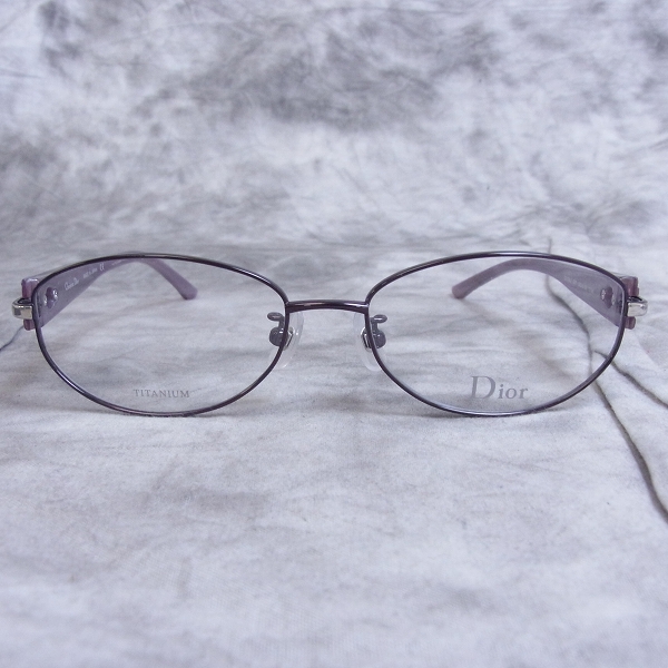 実際に弊社で買取させて頂いたChristian Dior/ディオール メガネフレーム フルリム チタン CD7730Jの画像 1枚目