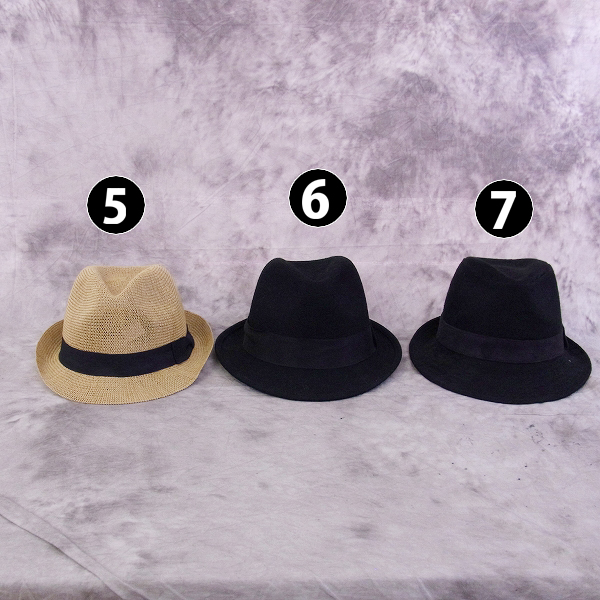 実際に弊社で買取させて頂いたNEW YORK HAT/override/バックチャンネル他 ウールハット等 7点SETの画像 2枚目