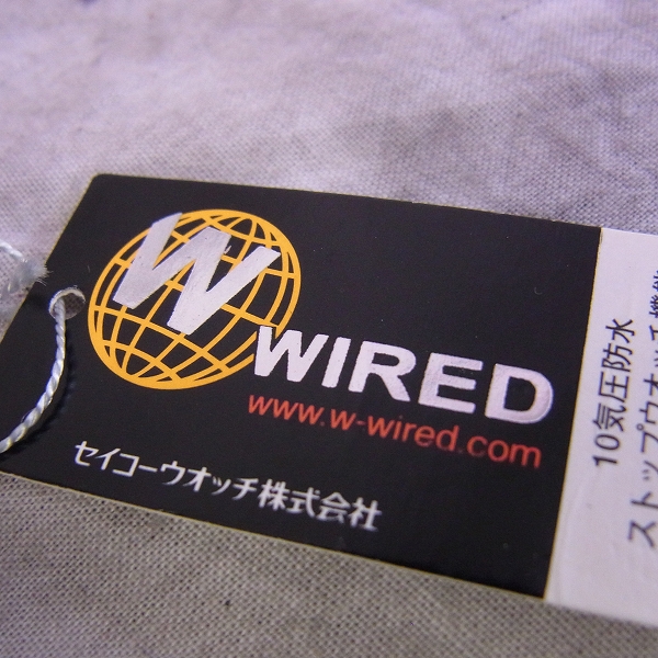 実際に弊社で買取させて頂いたSEIKO WIRED/ワイアード 腕時計 デルタ  TOKYO NIGHT 限定モデル AGAV703の画像 4枚目