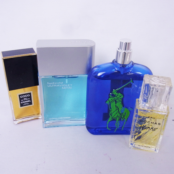 実際に弊社で買取させて頂いたシャネル/ギャルソン/ラルフローレン/ブルガリほか メンズ 香水等 10点↑SETの画像 1枚目