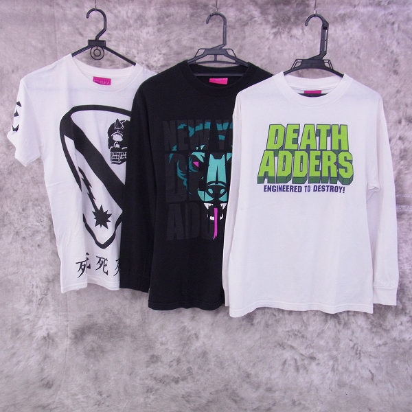 実際に弊社で買取させて頂いた☆MISHKA/ミシカ 半袖 プリントTシャツ S/M 3点SET