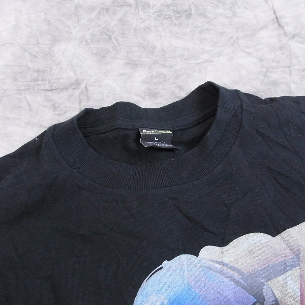 実際に弊社で買取させて頂いたBack Channel/バックチャンネル プリントTシャツ ブラック M/L 3点SETの画像 8枚目