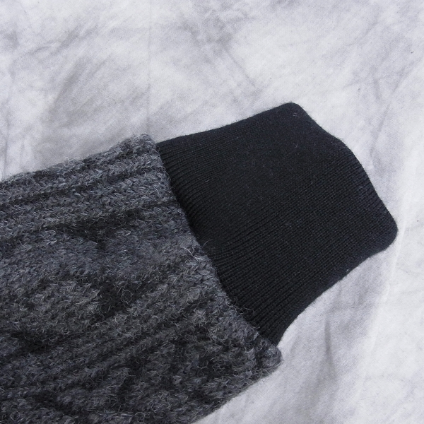 実際に弊社で買取させて頂いた☆Back Channel/バックチャンネル ウール ケーブル スウェット/Sの画像 4枚目