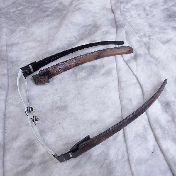 実際に弊社で買取させて頂いたless than human/レスザンヒューマン manson 眼鏡/メガネフレーム の画像 7枚目