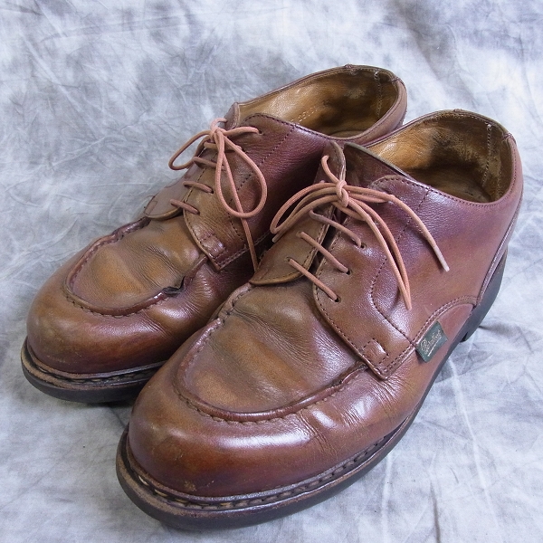 実際に弊社で買取させて頂いたParaboot/パラブーツ CHAMBORD/シャンボード ブラウン/7E